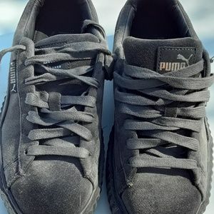 Puma Fenty by Rihanna Creeper Velvet Grey Casual U